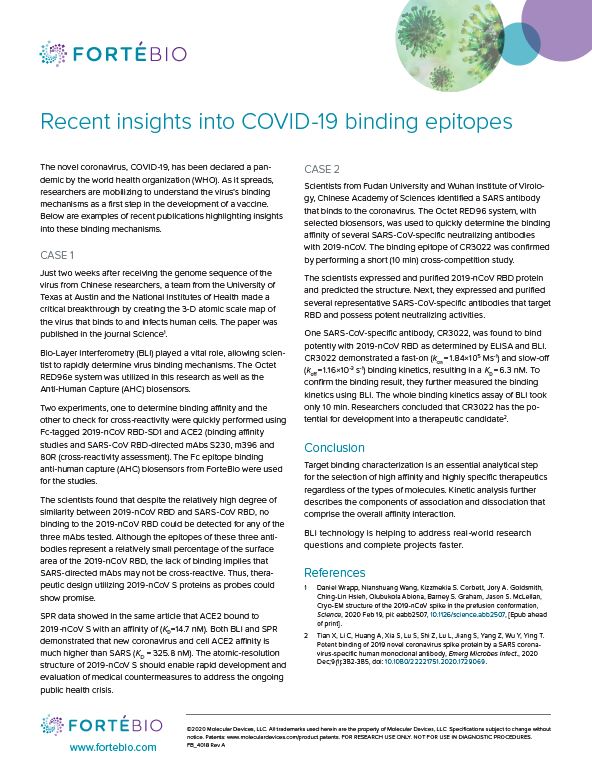 [포스터] Recent Insights Into Covid-19 Binding Epitopes > 자료실 